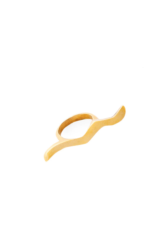 Kenyan Brass Wander Ring - Two Sizes