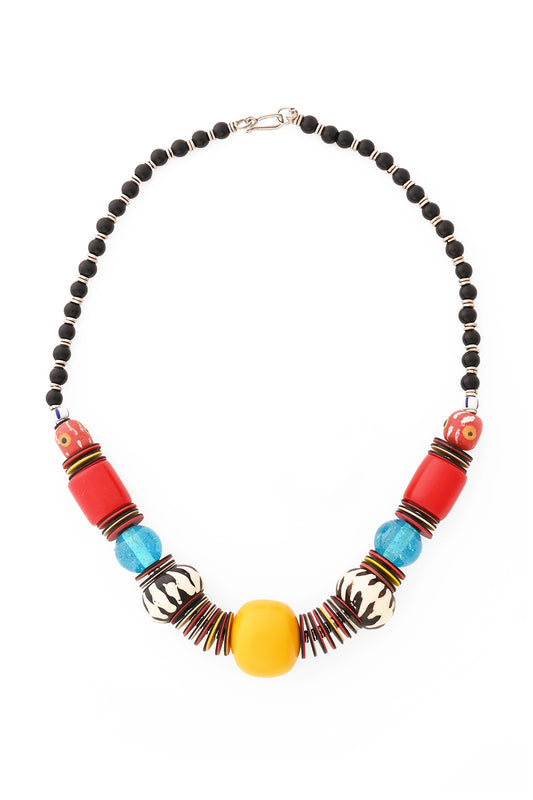 Modern Remix Trade Bead Necklace