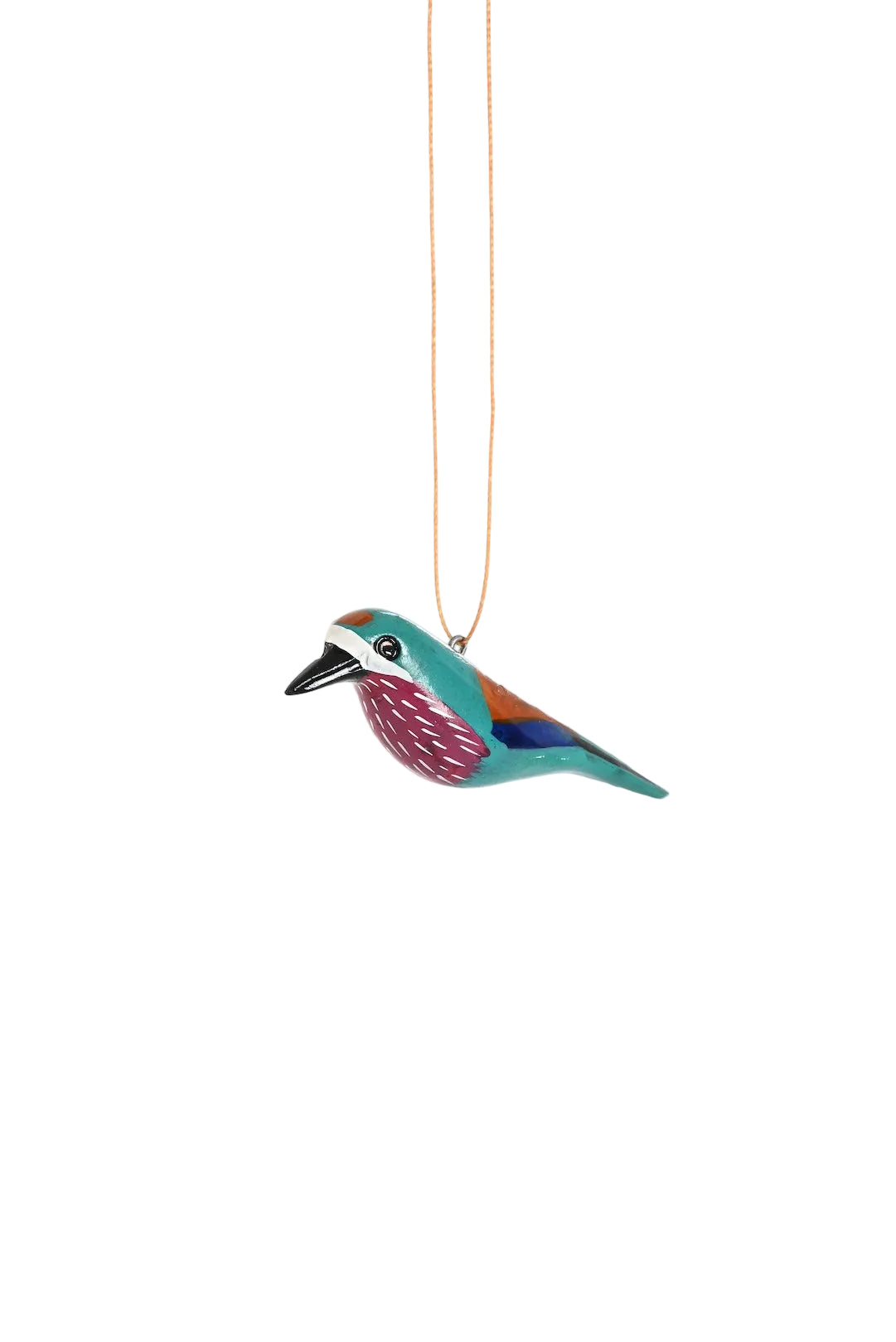 Jacaranda Lilac-Breasted Roller Bird Ornament