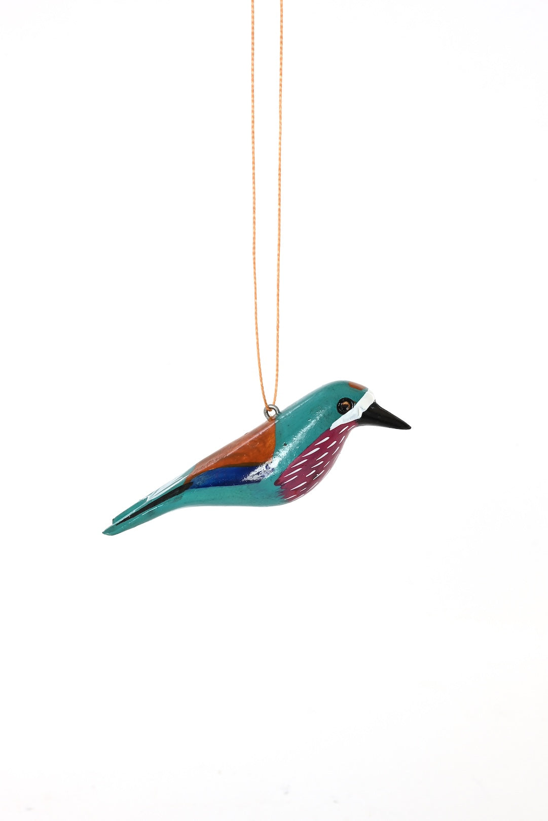 Jacaranda Lilac-Breasted Roller Bird Ornament