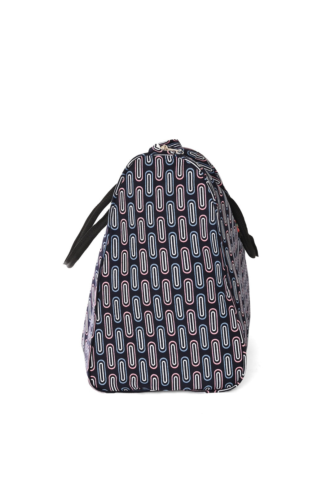 African Wax Cloth Overnighter Duffle Bag - One of a Kind