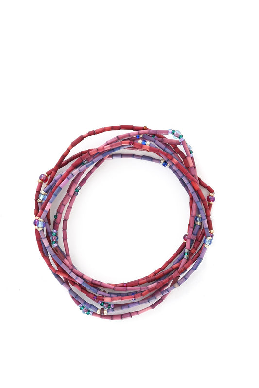 The Leakey Collection Set of 3 Zulugrass Single Strands - Petunia
