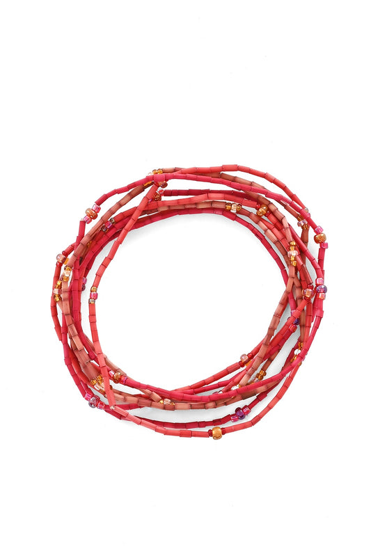 The Leakey Collection Set of 3 Zulugrass Single Strands - Mars