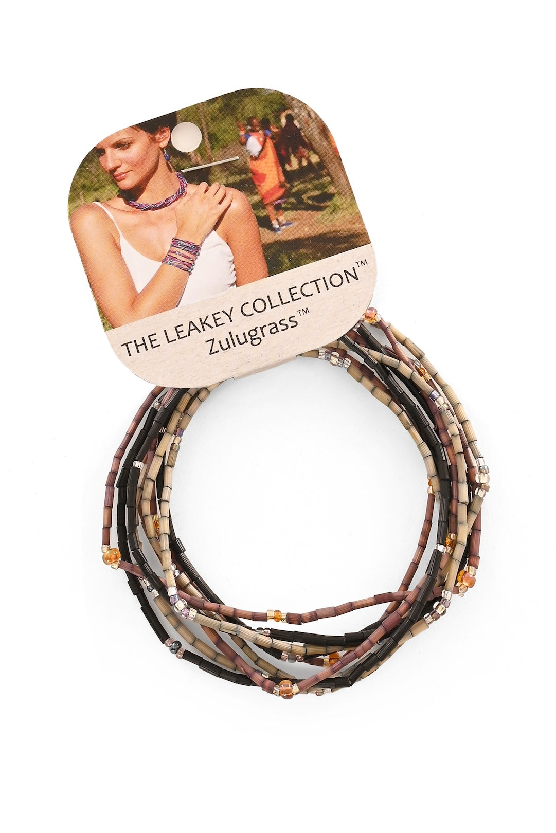 The Leakey Collection Set of 3 Zulugrass Single Strands - Rhys