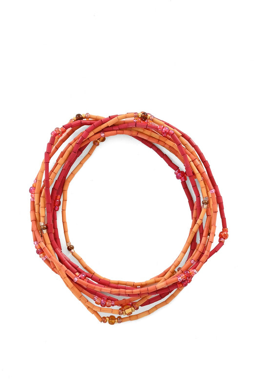 The Leakey Collection Set of 3 Zulugrass Single Strands - Snapdragon