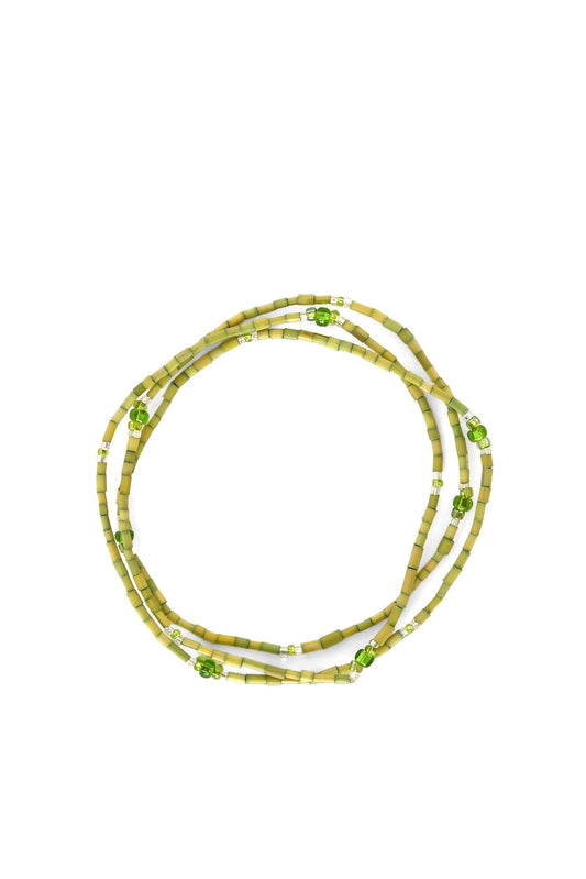 The Leakey Collection Zulugrass Single Strand - Lime