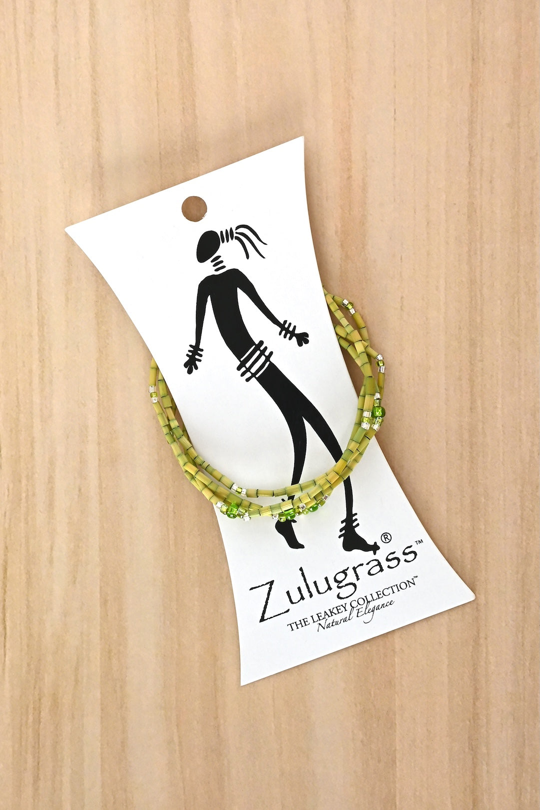The Leakey Collection Zulugrass Single Strand - Lime