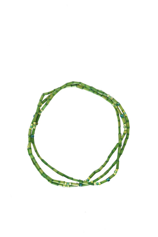 The Leakey Collection Zulugrass Single Strand - Grass Green
