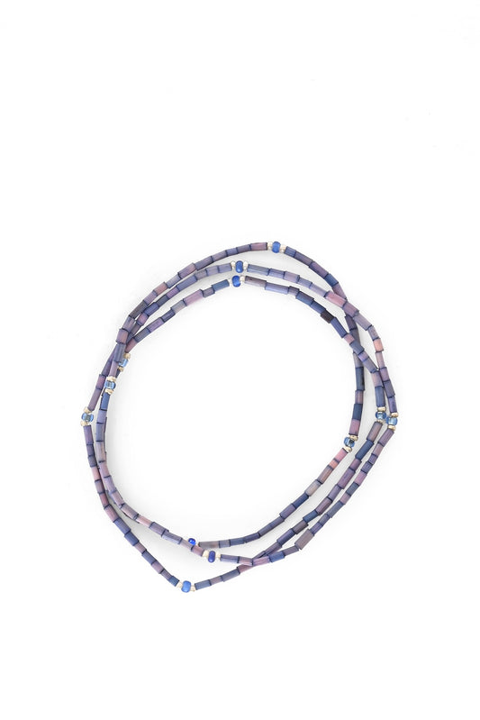 The Leakey Collection Zulugrass Single Strand - Lavender