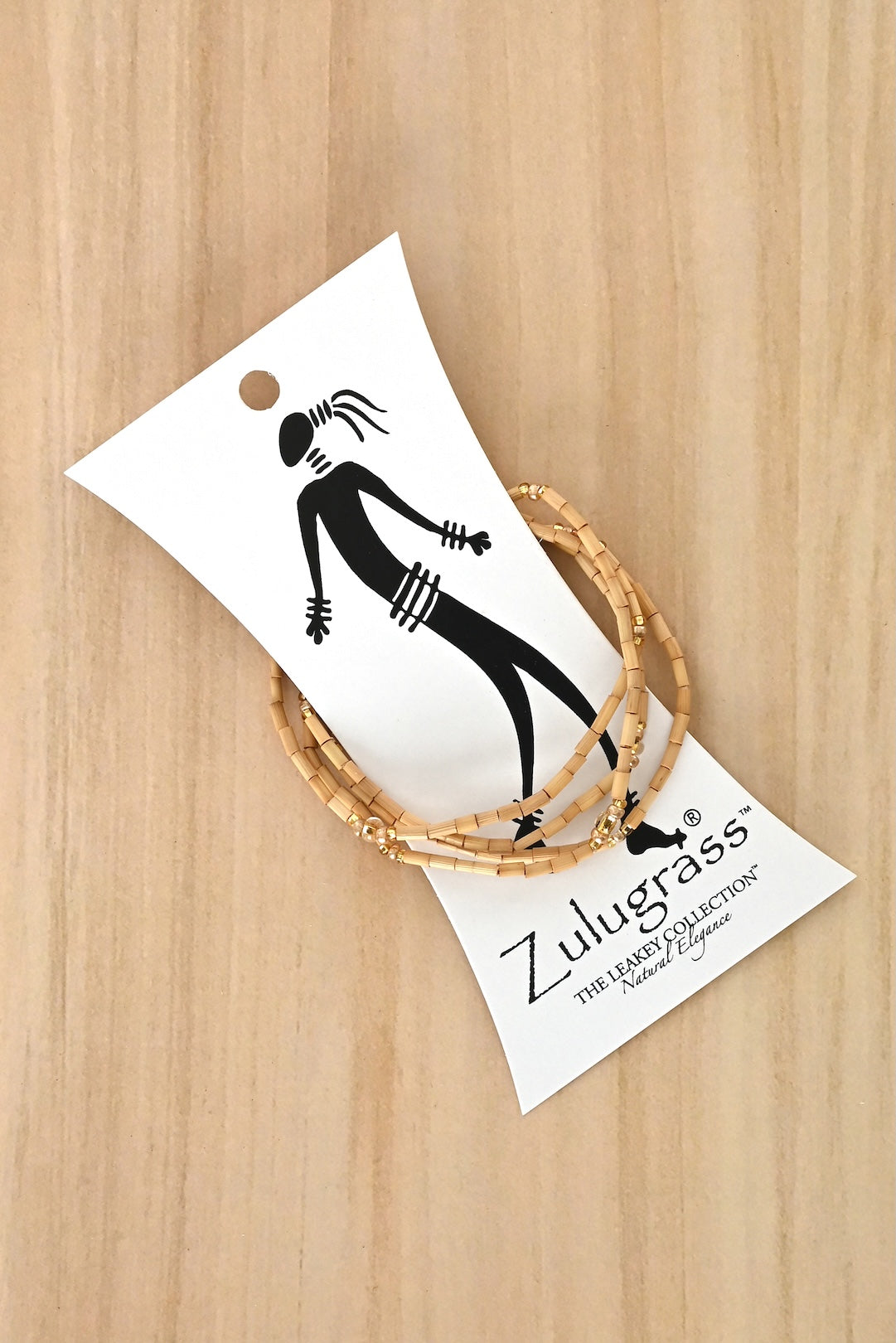The Leakey Collection Zulugrass Single Strand - Wheat