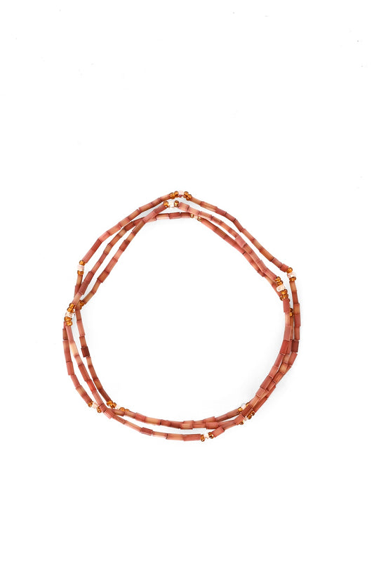 The Leakey Collection Zulugrass Single Strand - Copper