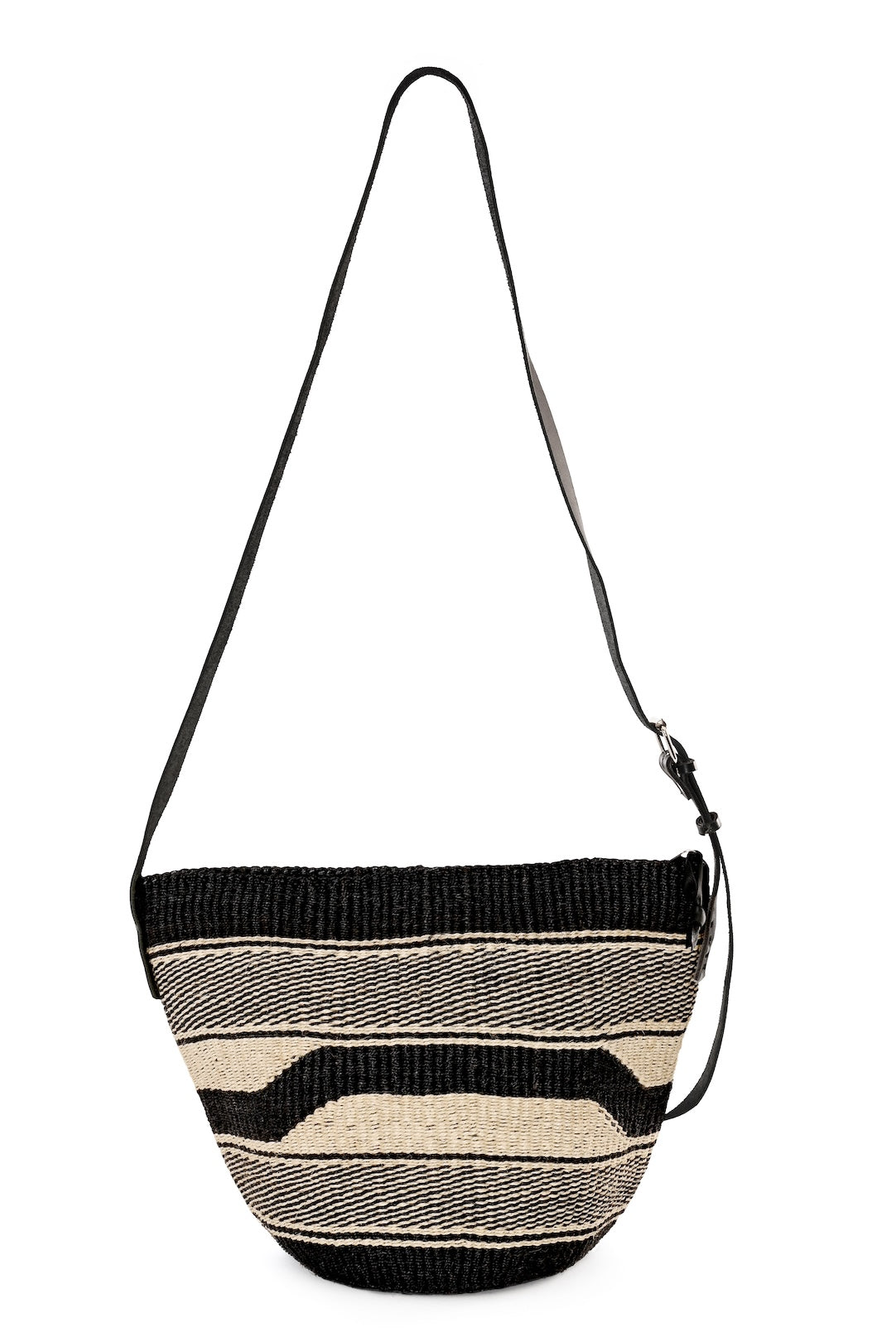 Moonlit Mara Patterned Sisal Purse