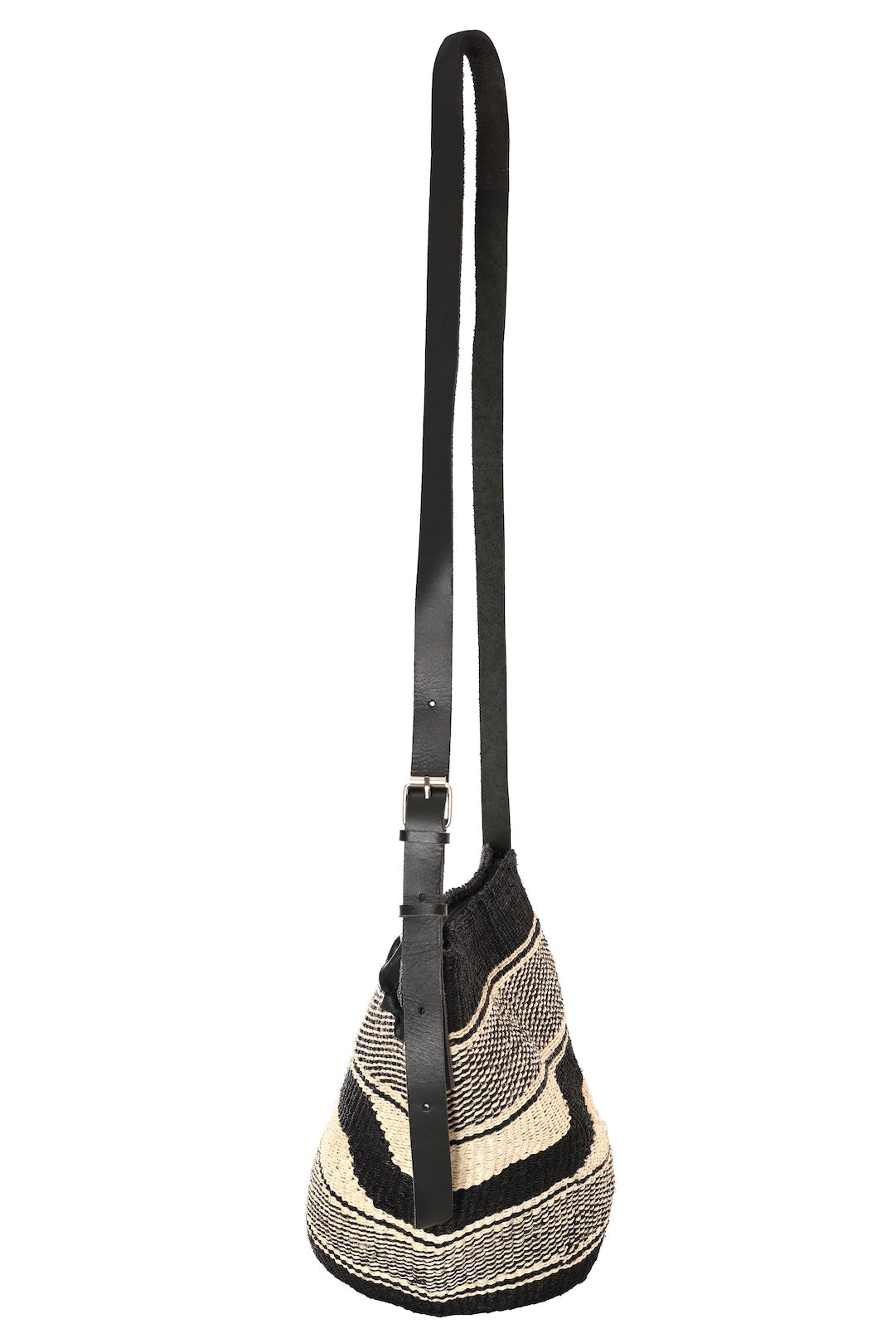 Moonlit Mara Patterned Sisal Purse