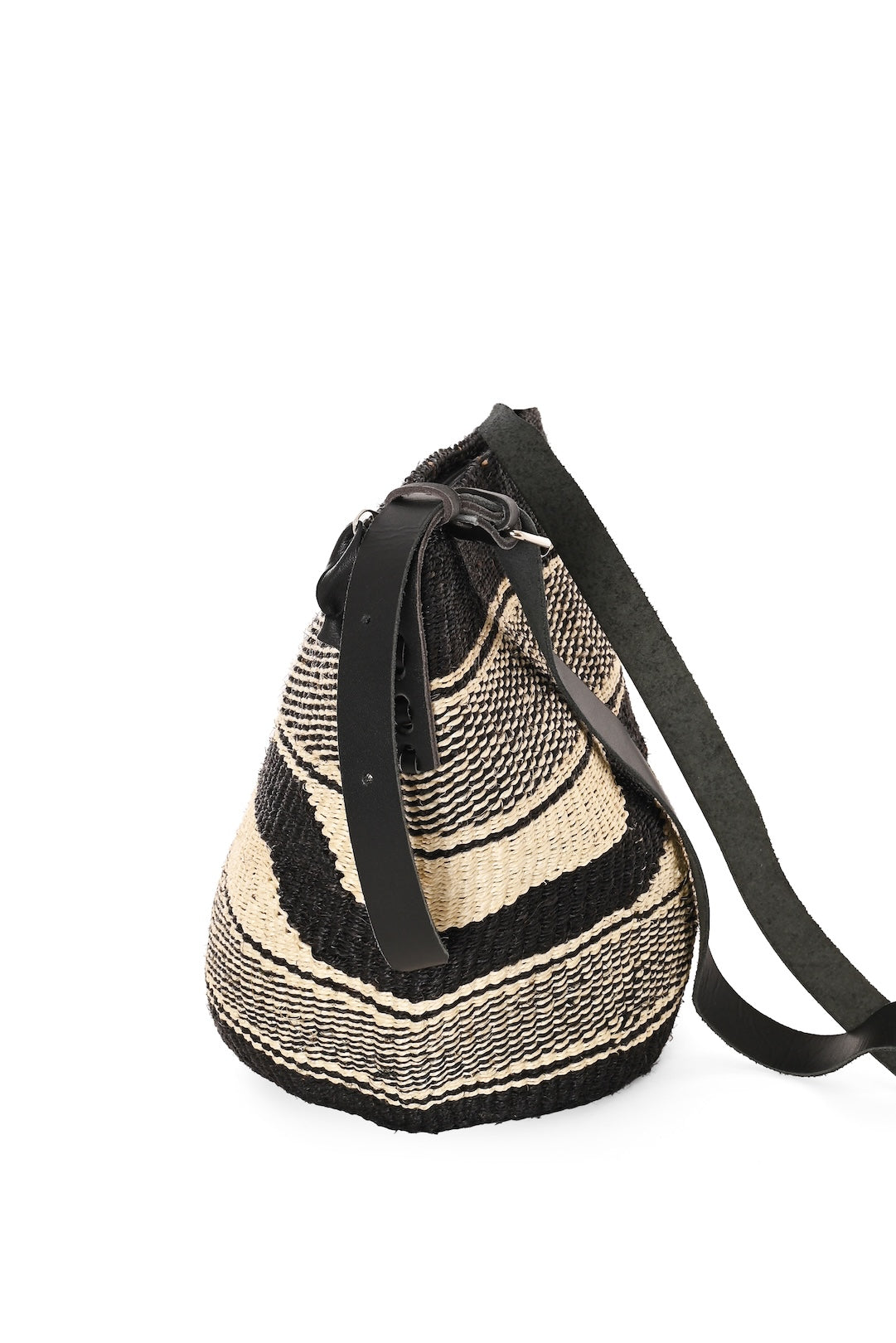 Moonlit Mara Patterned Sisal Purse