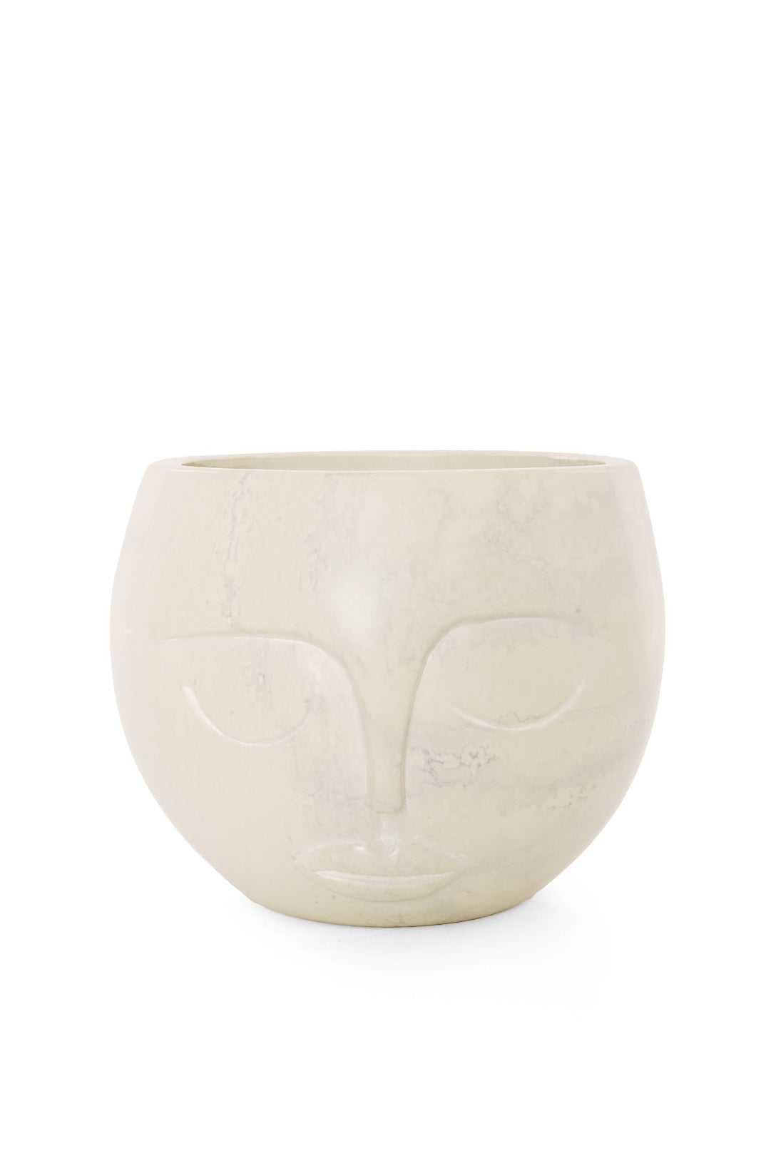 Hand Carved Natural Soapstone Muse Vessel