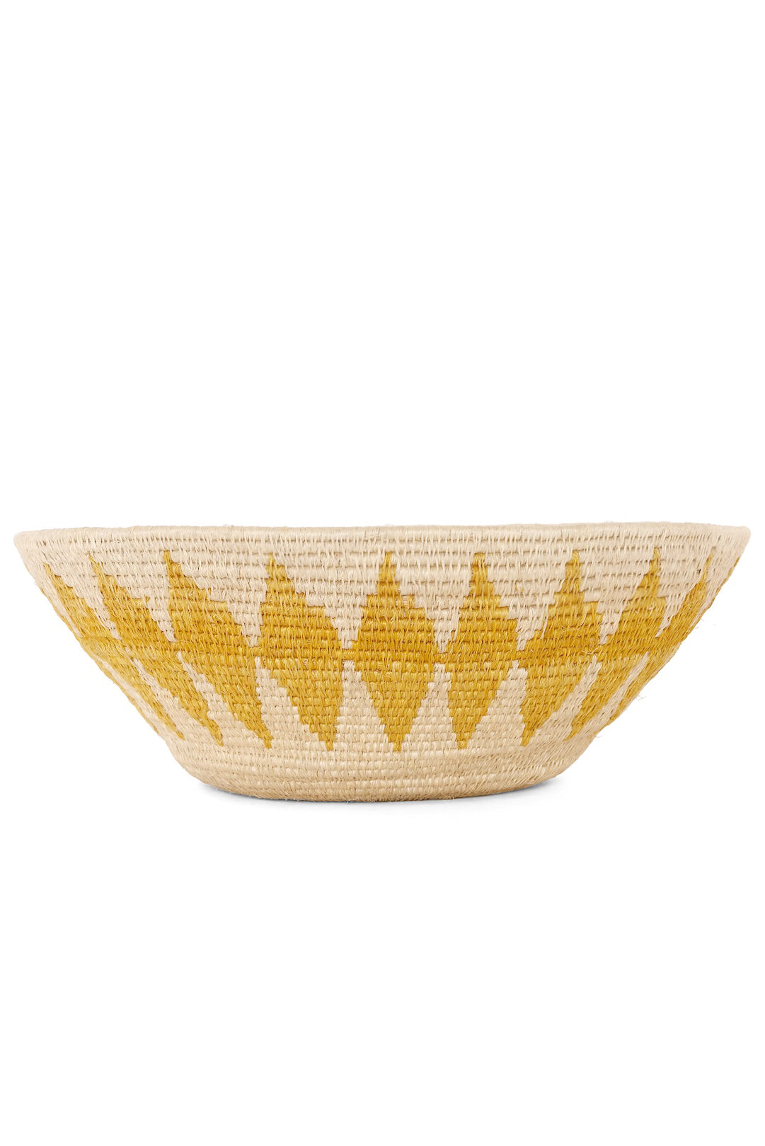 13" One of a Kind Sisal Bowl Basket