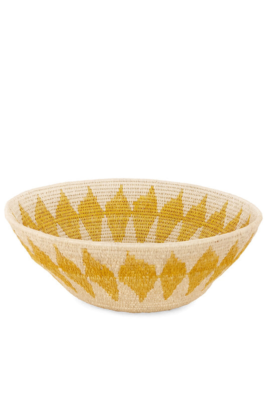 13" One of a Kind Sisal Bowl Basket