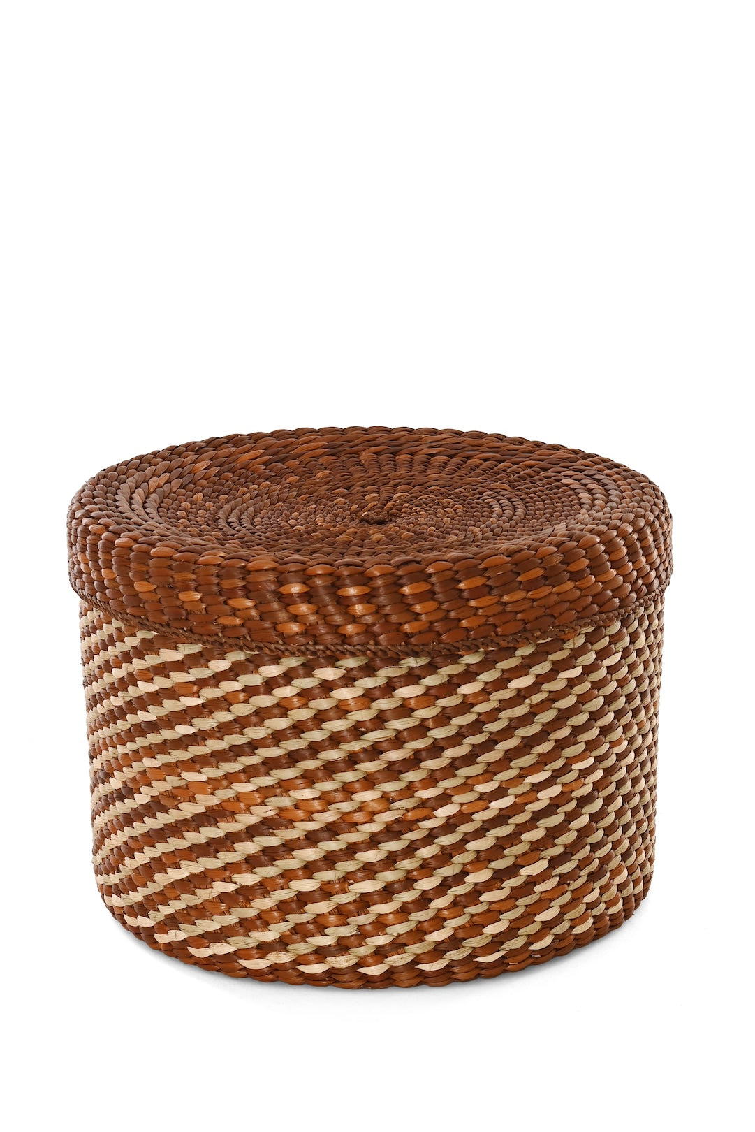 Set of 3 Milulu Reed Nesting Storage Baskets- One of a Kind