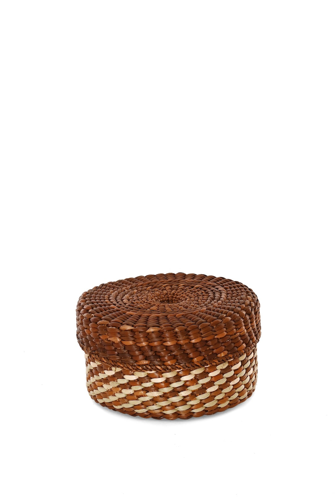 Set of 3 Milulu Reed Nesting Storage Baskets- One of a Kind