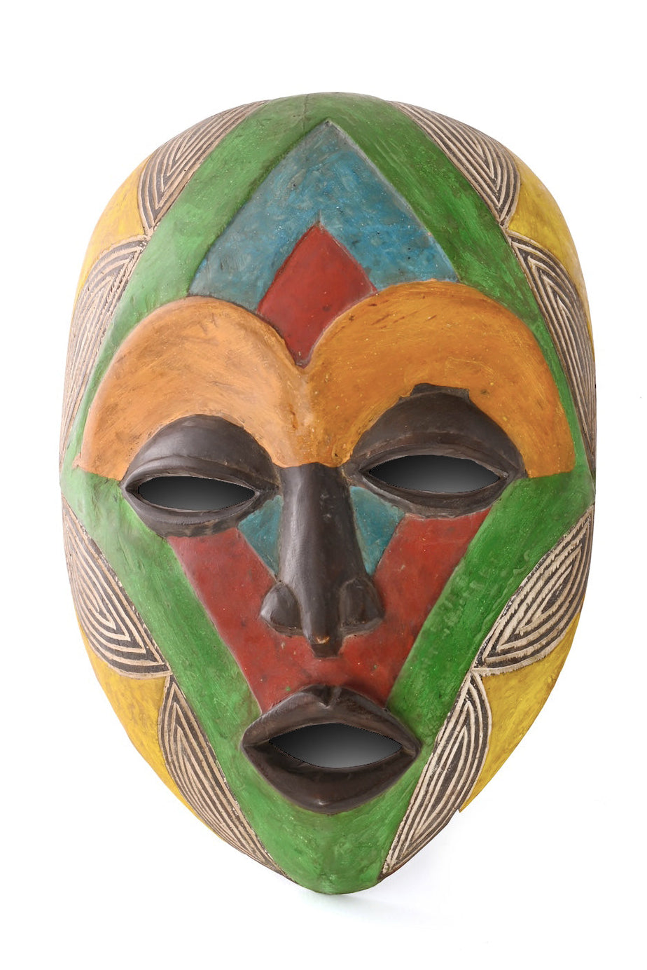One of a Kind Decorative Wooden Wall Mask