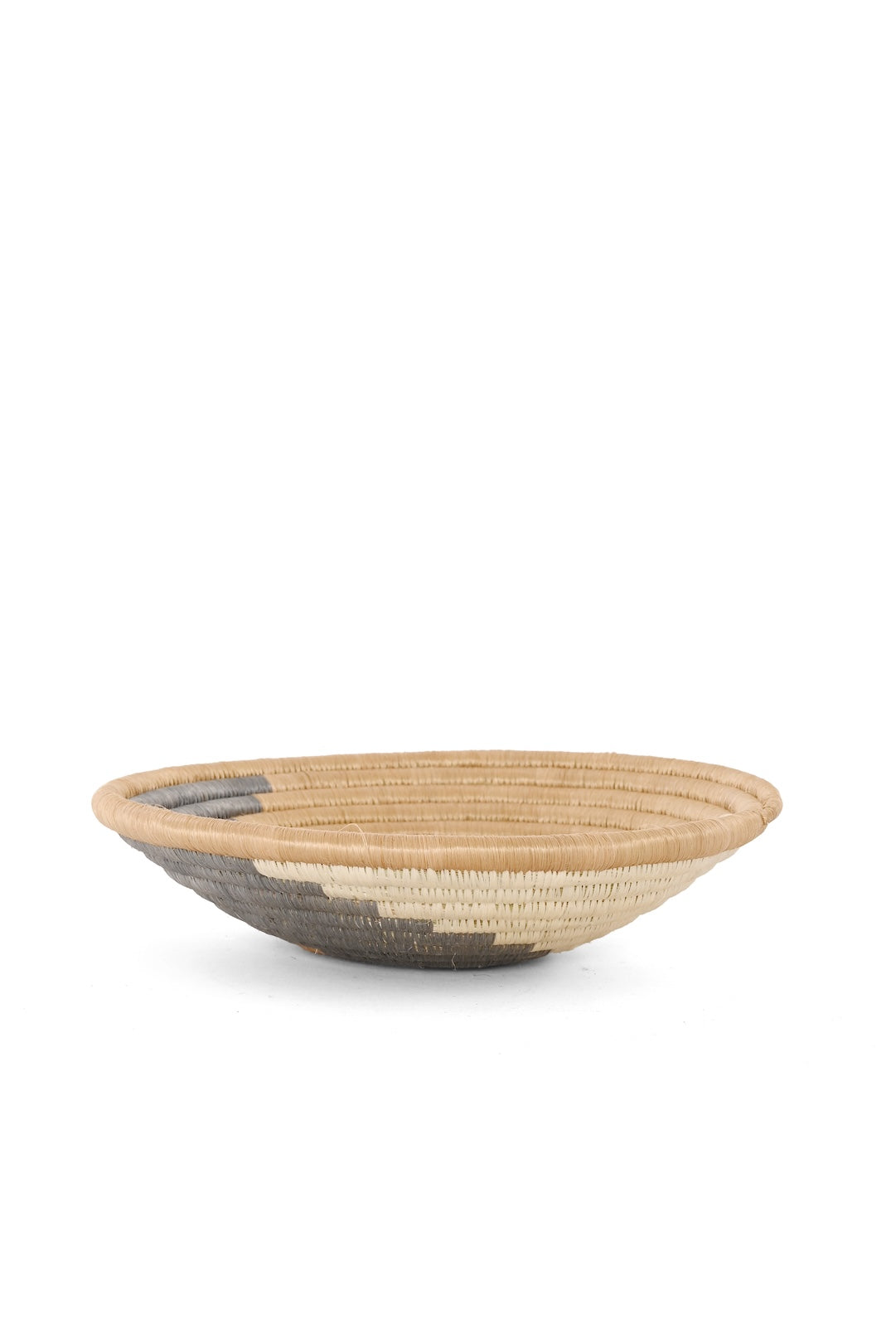 Stone & Sand Trinket Basket from Rwanda - One of a Kind