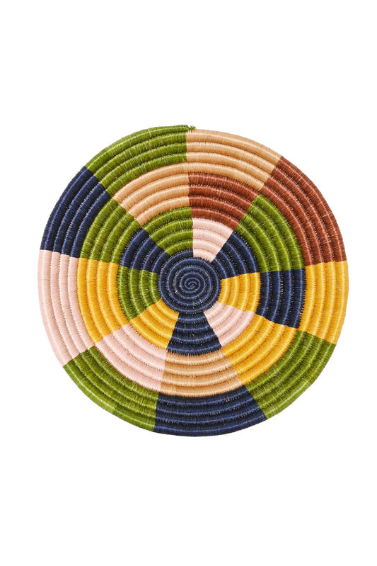 Mosaic Trinket Basket from Rwanda - One of a Kind