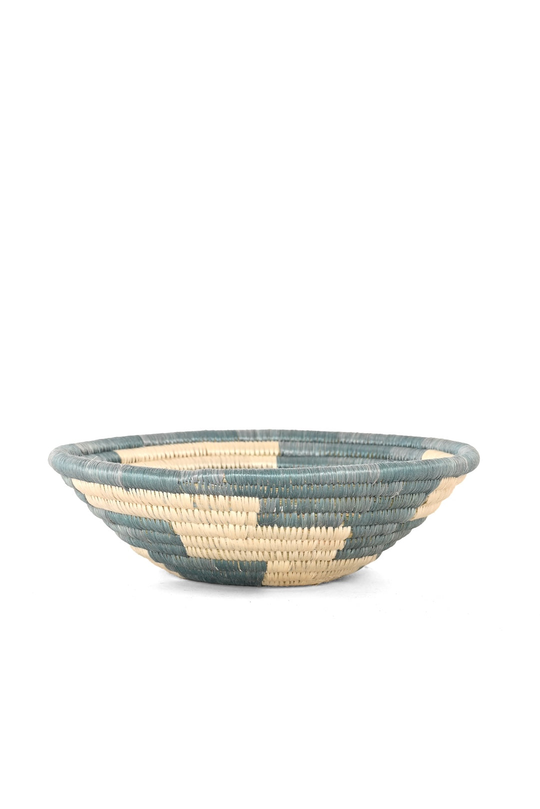 Coastal Swirl Trinket Basket from Rwanda - One of a Kind