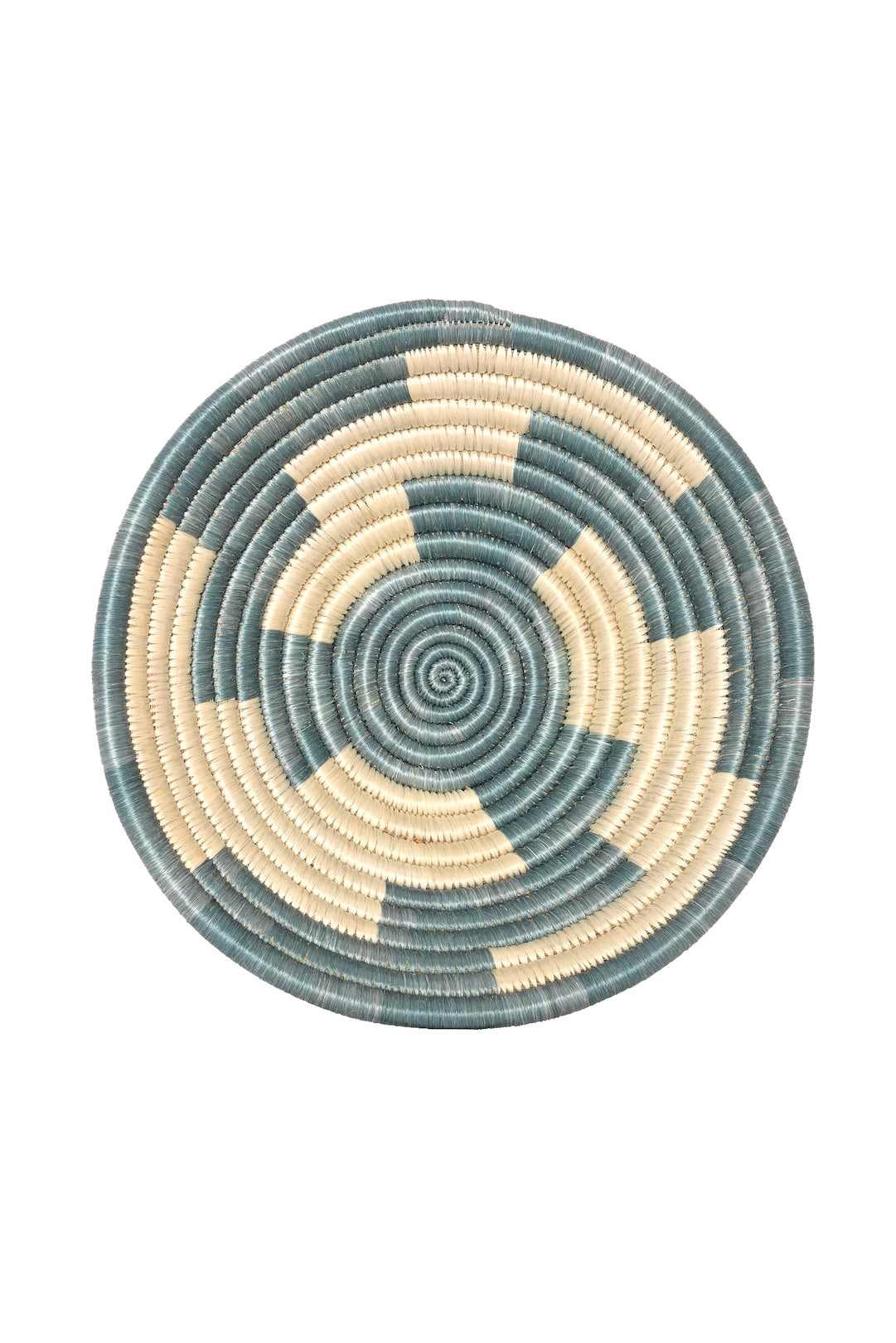 Coastal Swirl Trinket Basket from Rwanda - One of a Kind