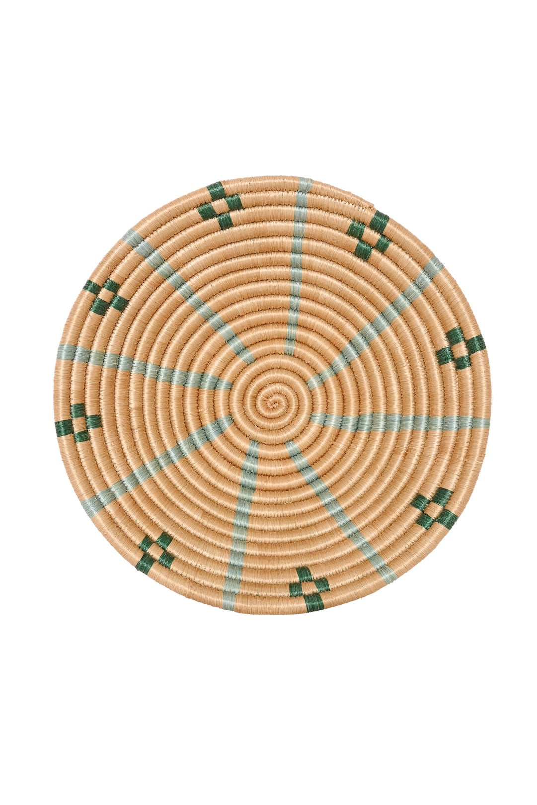 Radiant Earth Trinket Basket from Rwanda - One of a Kind