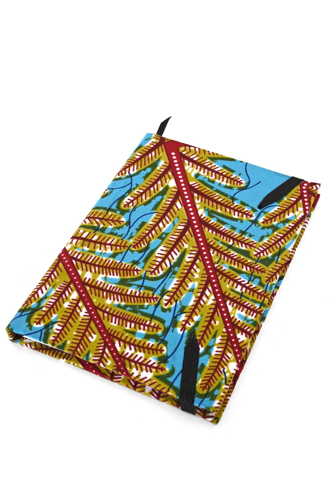 Ankara Wax Cloth Covered Sketchbook Journal - One of a Kind