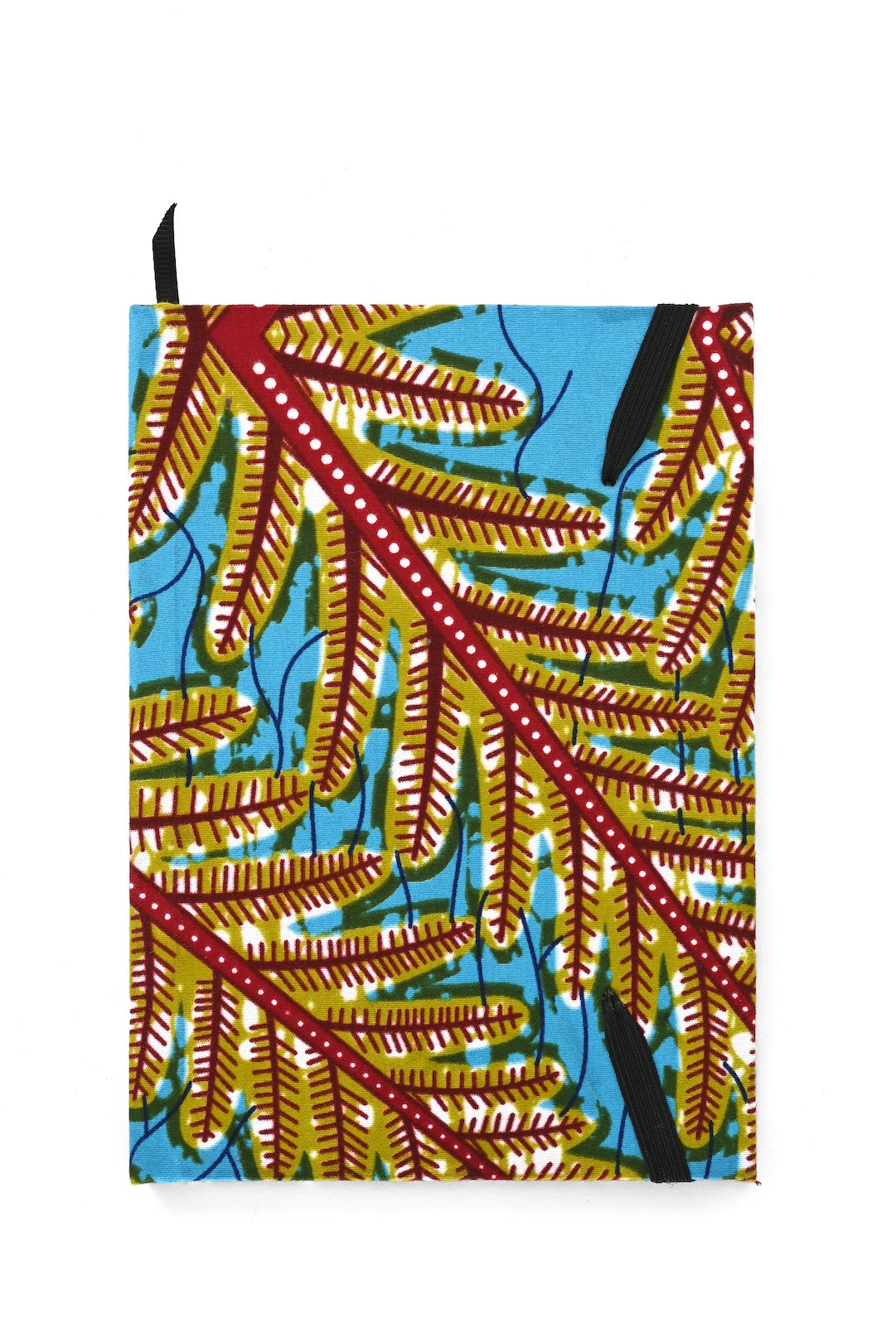 Ankara Wax Cloth Covered Sketchbook Journal - One of a Kind