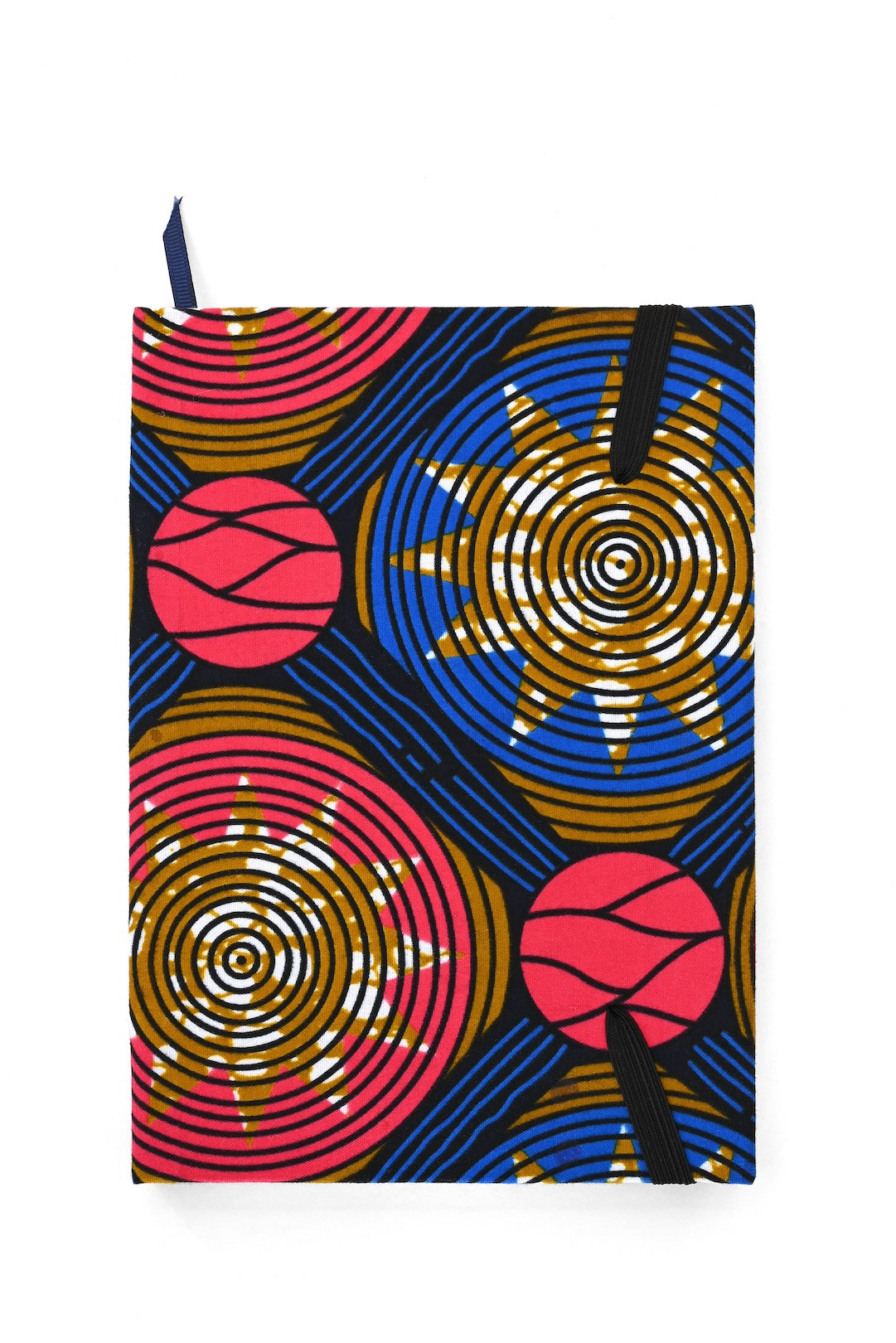 Ankara Wax Cloth Covered Sketchbook Journal - One of a Kind