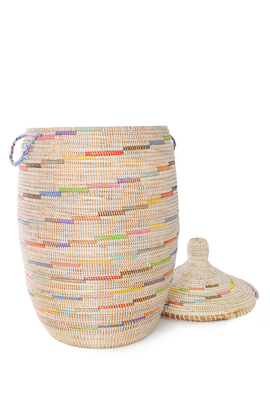 Rainbow Sprinkles XL Senegalese Hamper - One of a Kind