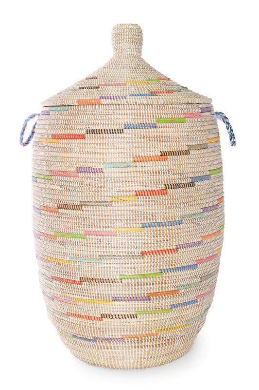 Rainbow Sprinkles XL Senegalese Hamper - One of a Kind