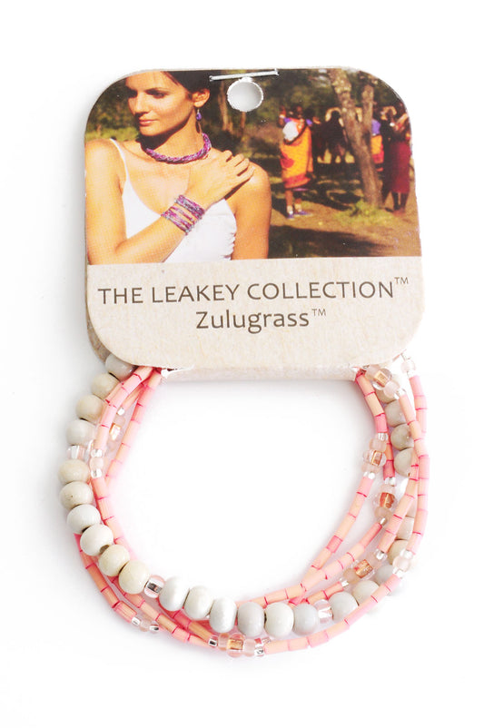 Zulugrass & Natural Porcelain Bracelet Set