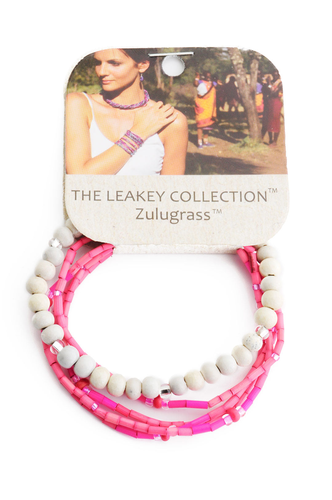 Zulugrass & Natural Porcelain Bracelet Set