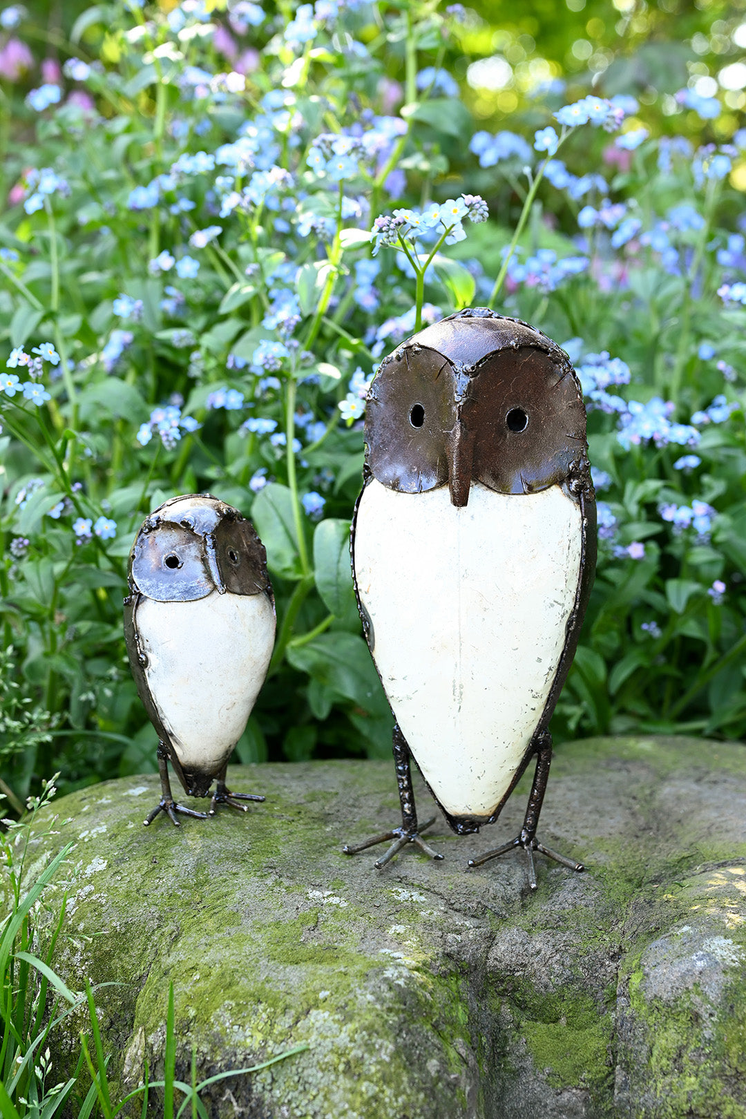 Wise Owl Metal Sculptures