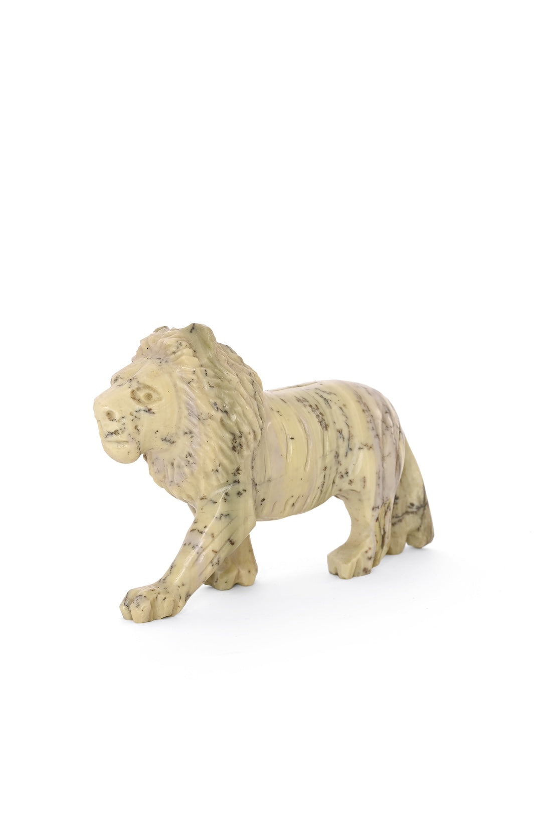 Butter Jade Lion Figurine - One of a Kind