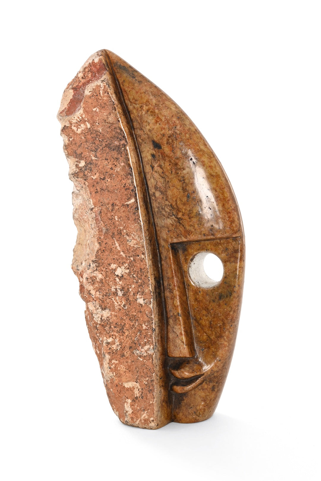 Eye of the Spirit Stone Sculpture - One of a Kind
