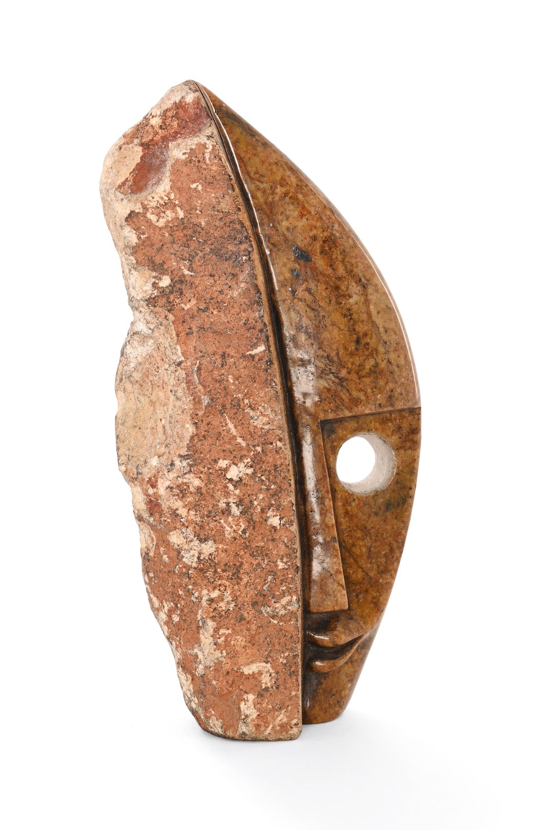 Eye of the Spirit Stone Sculpture - One of a Kind
