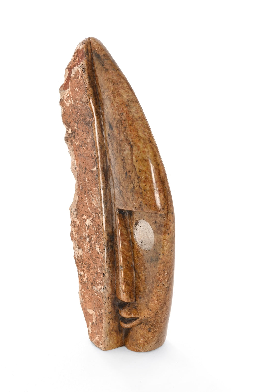 Eye of the Spirit Stone Sculpture - One of a Kind