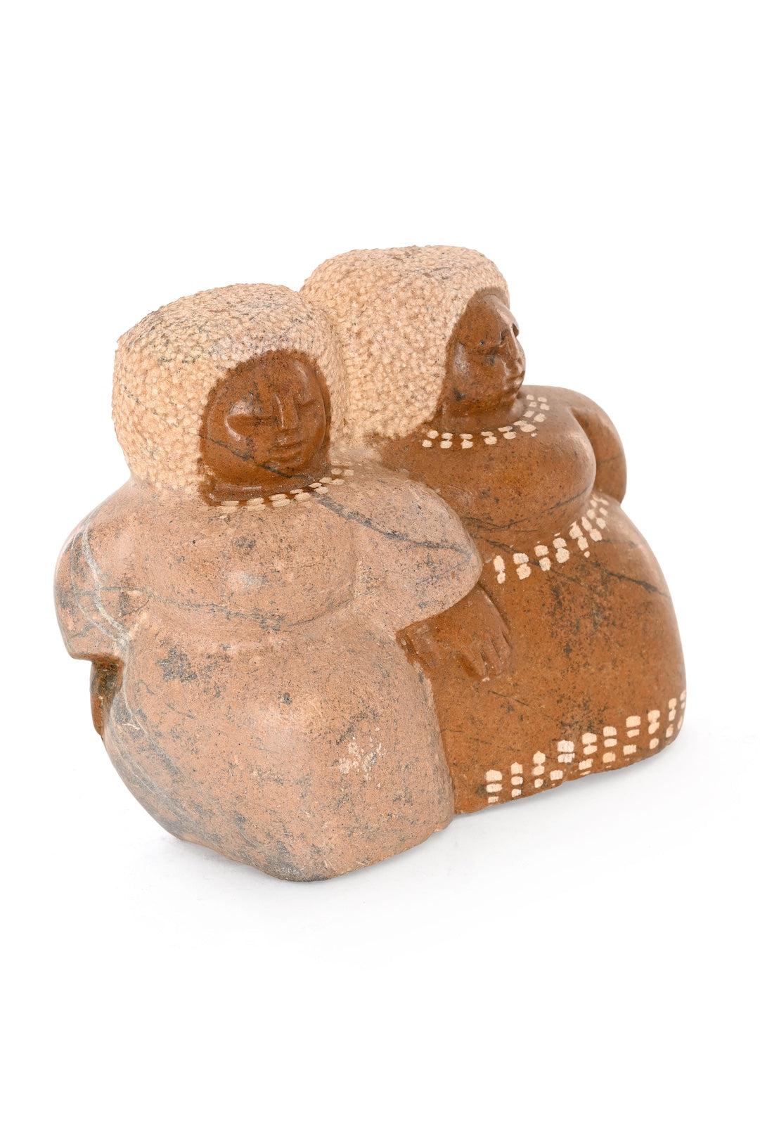 Side by Side Stone Sculpture - One of a Kind
