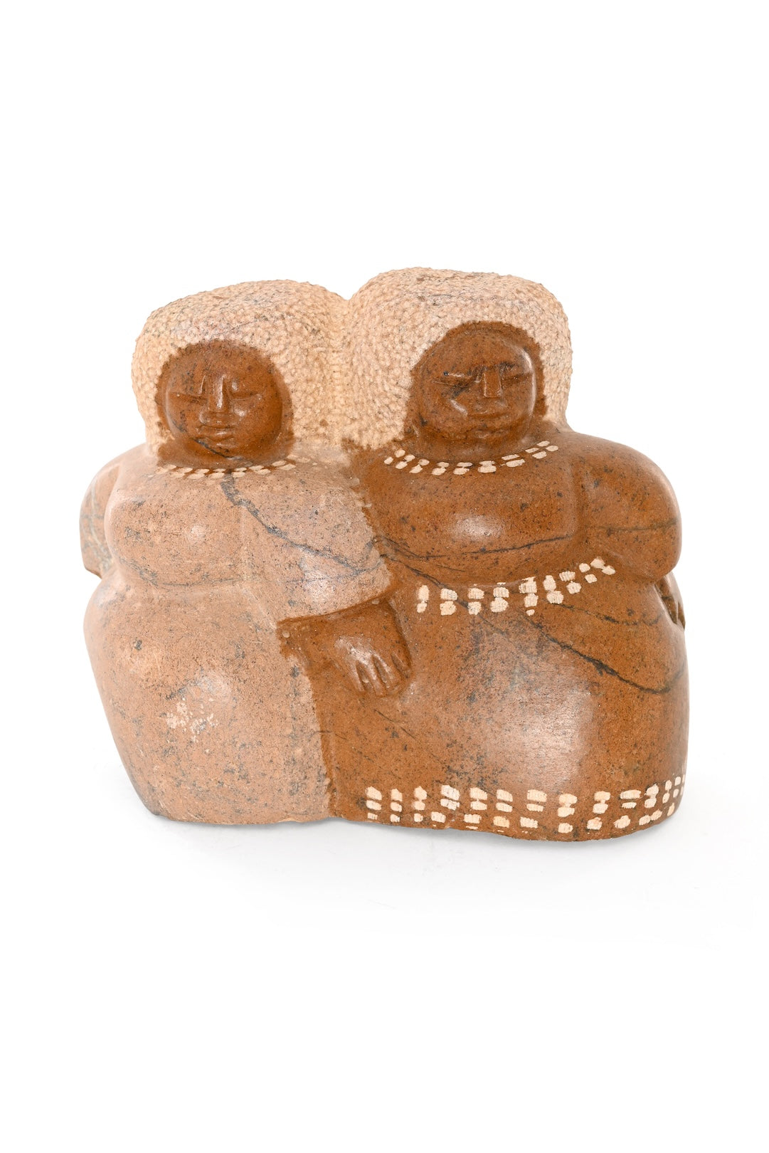 Side by Side Stone Sculpture - One of a Kind