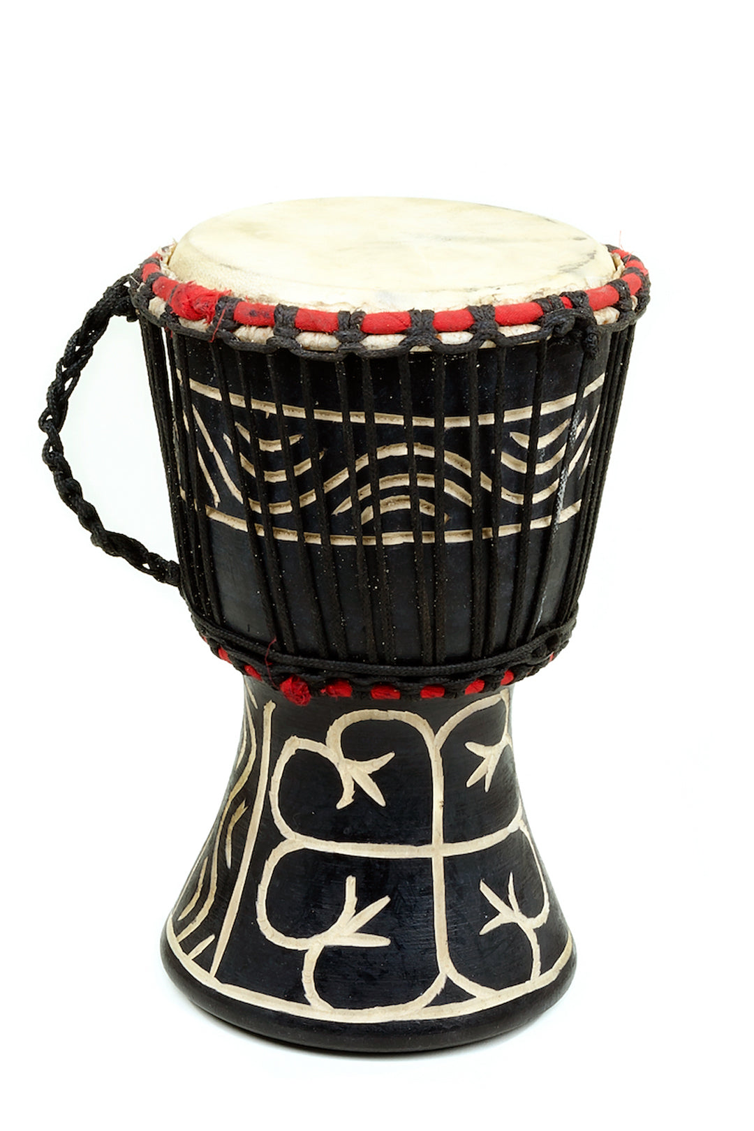 6" Ghanaian Djembe Hand Drum in Assorted Designs