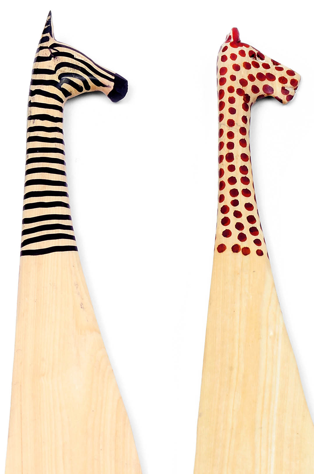 Set of Four African Jacaranda Safari Spreaders