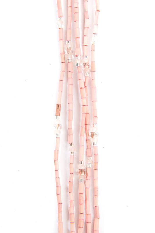 The Leakey Collection Zulugrass Single Strand - Rose Pink