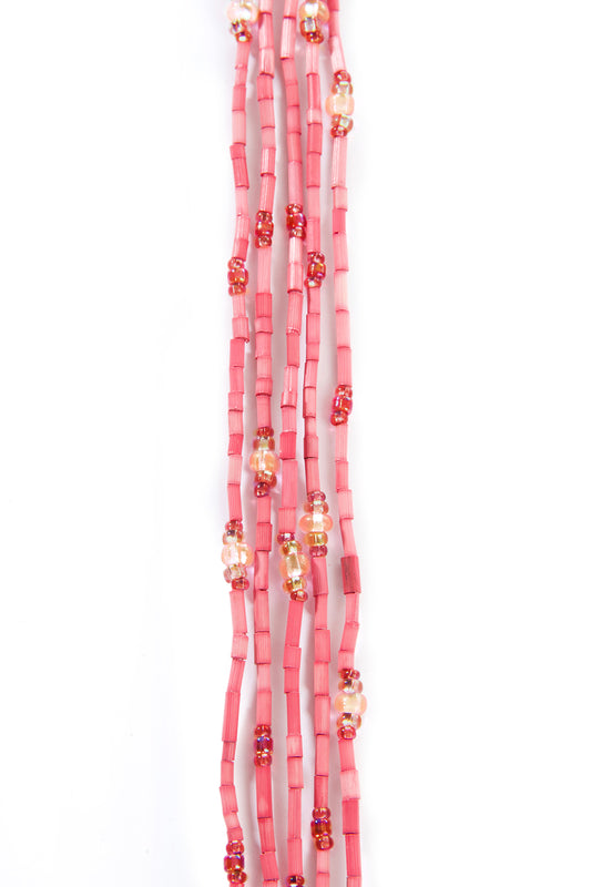 The Leakey Collection Zulugrass Single Strand - True Pink