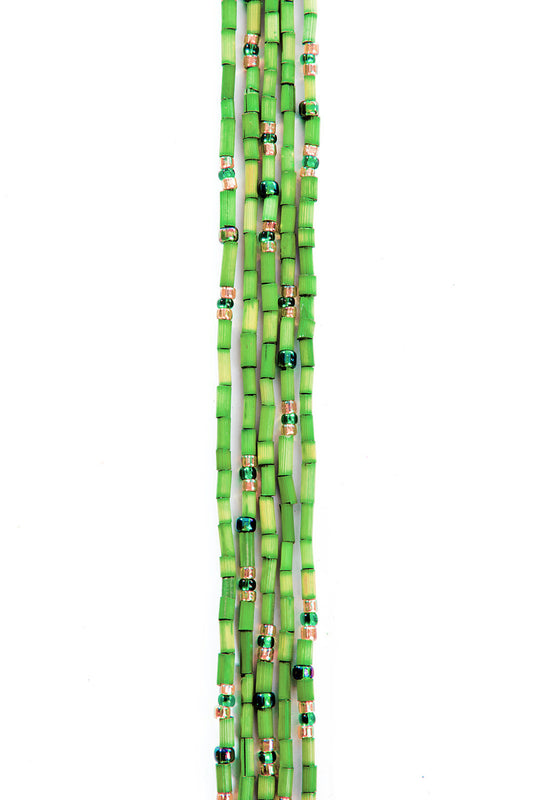 The Leakey Collection Zulugrass Single Strand - Grass Green