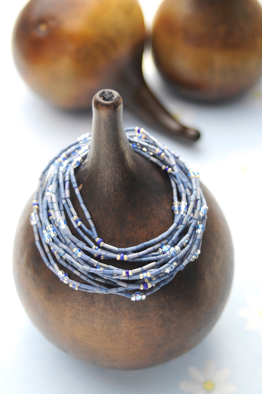 The Leakey Collection Zulugrass Single Strand - Lavender