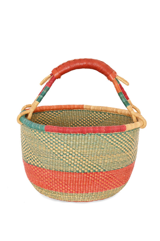 Sage & Spice Handwoven Bolga Basket - Limited Edition